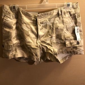 Camo shorts (new with tags)